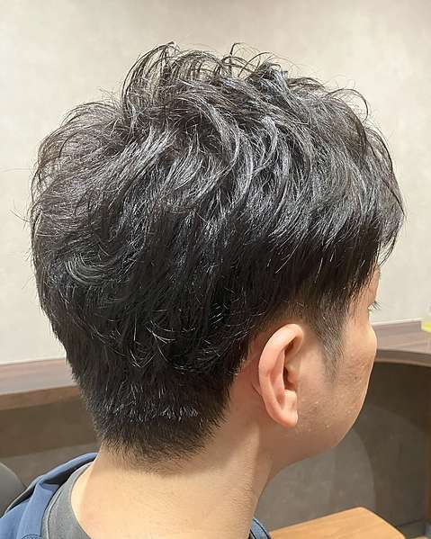 アイロンパーマ